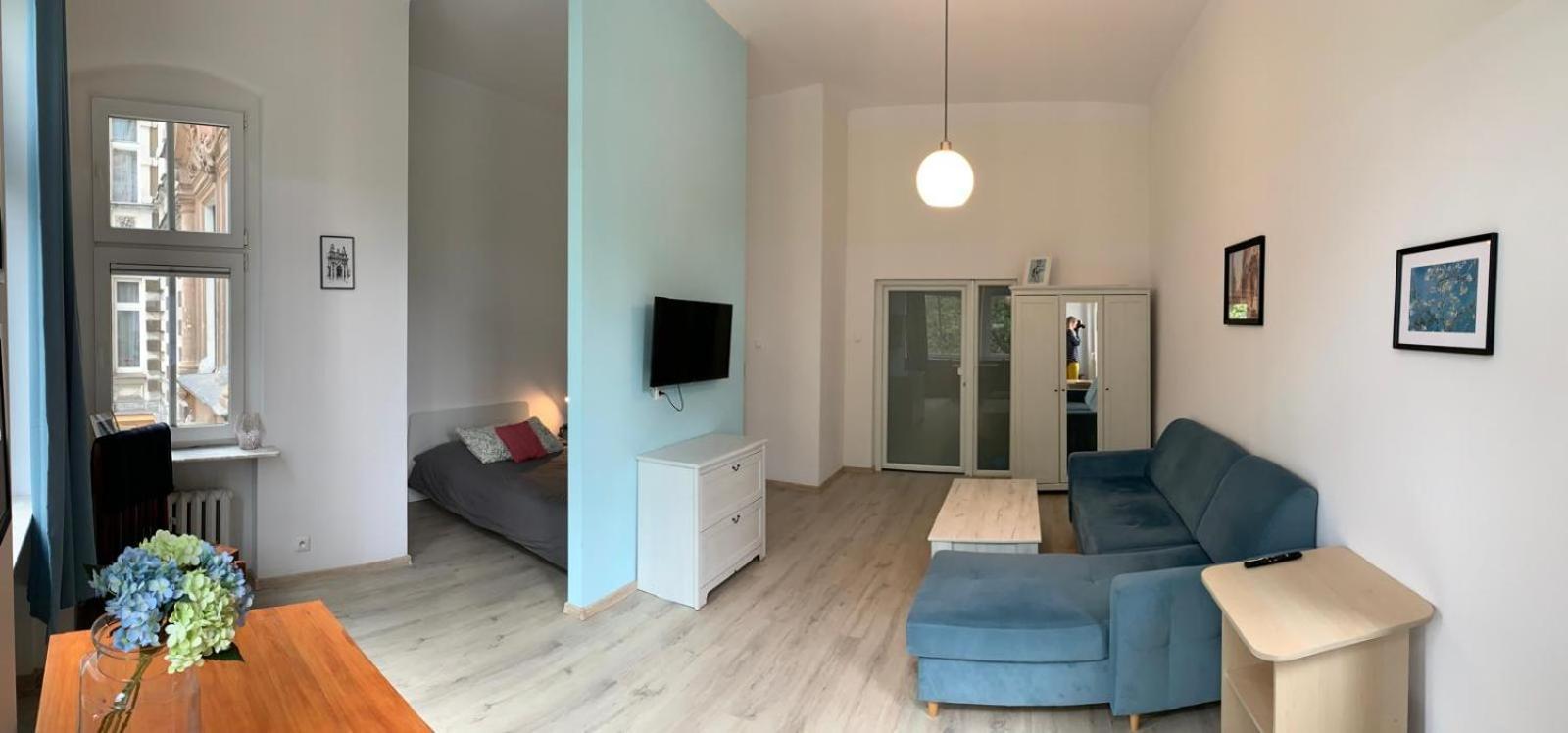 Bright And Spacious Apartment Szczecin Dış mekan fotoğraf